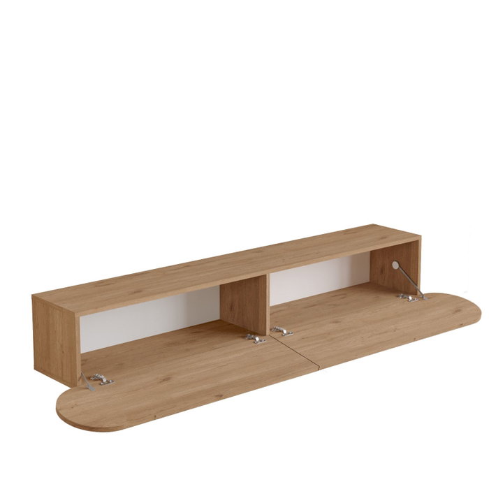 Hanah Home Soporte de TV LUM1-S en Roble Hanah Home Soporte de TV LUM1-S en Roble
